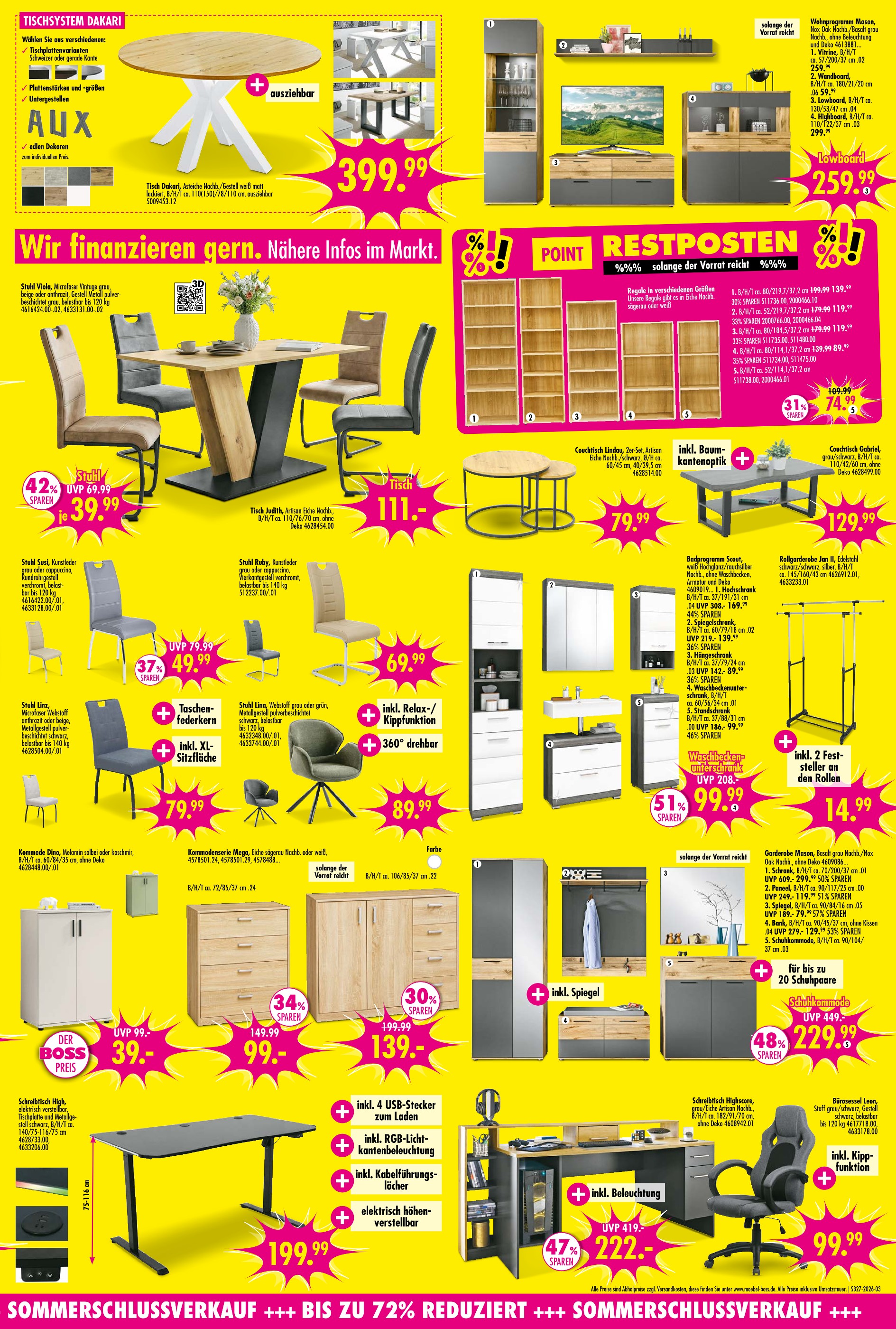 Regal Angebot im aktuellen SB Möbel Boss Prospekt auf Seite 3